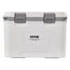 VEVOR Portable Cooler, 21 QT Hard Cooler with Ice Retention, Heavy-Duty Handles and Strap, Lightweight Rigid Material Insulated Portable Cooler