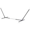 Portable Hammock Stand with Adjustable Steel Stand, Portable and Heavy Duty for Indoor Outdoor Use, Black