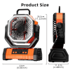 Battery Portable Camping Fan 20000mAh Rechargeable Power Bank with 270° Rotation