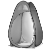 Portable Outdoor Pop-up Toilet Dressing Fitting Room Privacy Shelter Tent Dark Gray