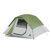 4-Person Clip Camp Dome Tent – Lightweight 3-Season Camping Tent with Rainfly
