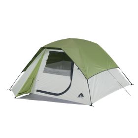 4-Person Clip Camp Dome Tent – Lightweight 3-Season Camping Tent with Rainfly