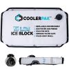 CoolerPak 15lb Ice Pack -Refillable Reusable – Cold for Days – Non-Toxic, Leakproof, Potable Drinking Water Safe – Built Tough, Rolls Up for Storage
