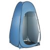 VEVOR Pop up Shower Tent, Instant Portable Privacy Tent Changing Room with Hanging Bag, Ground Stakes, Ropes, Carry Bag