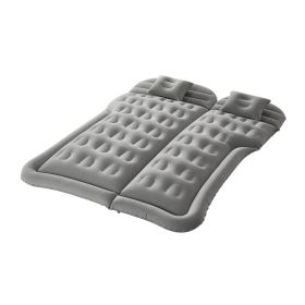 VEVOR Car Air Mattress, Inflatable Car Camping Mattress, Flocking Thickened Travel Beds, Comfortable and Durable Portable Sleeping Pad with Air Pump