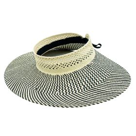 Gatita Toyo Straw Wrap Around Visor Resort Adjustable Hat