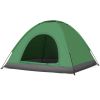 3-4 Person Camping Dome Tent Army Green
