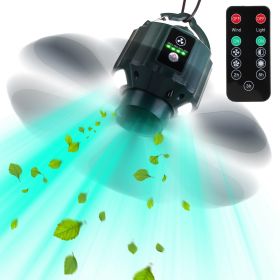 Portable Camping Ceiling LED Fan 10400mAh USB Battery Powered Hanging Tent Lantern Fan Power Bank with 3 Fan Speed 3 Light Brightness Smart Timer