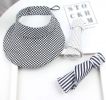 Kids Summer Sun Protection Empty Top Hat Foldable Hat; Stripe