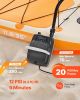 VEVOR Paddle Board Pump, 20PSI High Pressure, Dual Stage Inflation & Deflation SUP Air Pump with Auto-Off Function and 12V DC Car Connector