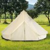 16.5' Large Family Tent 10 Persons Waterproof Teepee Bell Tents Hunting Camp Huge Four Season