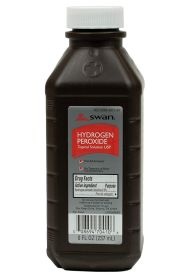 Hydrogen peroxide (Option: 3% 8 oz.)