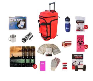 Food Storage Survival Kit (Option: Rolling Bag)