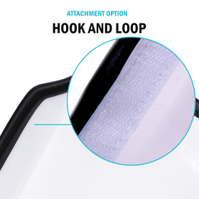 CoolerPak Ice Pack -Refillable Reusable – Cold for Days – Non-Toxic, Leakproof, Potable Drinking Water Safe – Built Tough, Rolls Up for Storage (Attachment Method: Hook and Loop, size: 7lb)