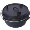 Outdoor Camping Deep Pot for Camping Cooking BBQ Baking
