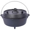 Outdoor Camping Deep Pot for Camping Cooking BBQ Baking