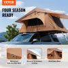 VEVOR Rooftop Tent Hard Shell, Naturnest Rooftop Tent Hardshell for 2-3 Person