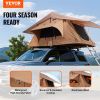 VEVOR Rooftop Tent Hard Shell, Naturnest Rooftop Tent Hardshell for 2-3 Person